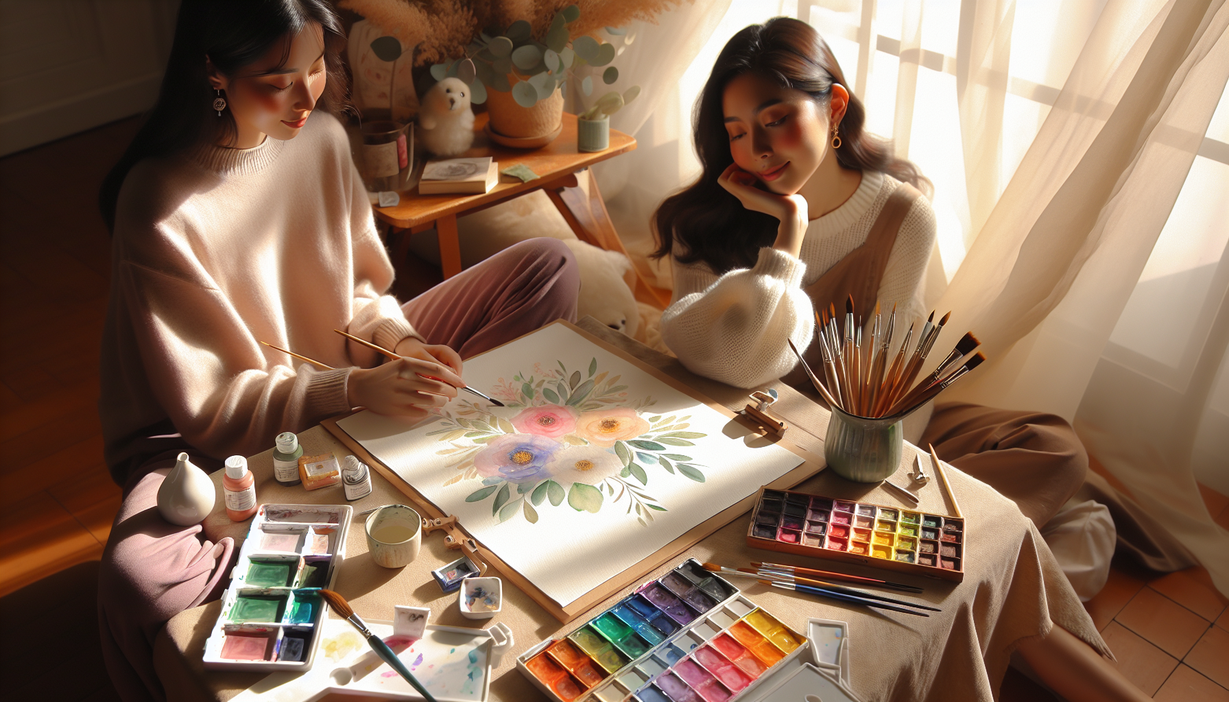 Harness Well-Being: Watercolor Painting for Mental Wellness