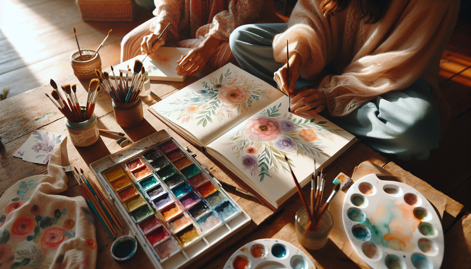 Finding Calm Through Creative Hobbies: Watercolor for Stress Relief