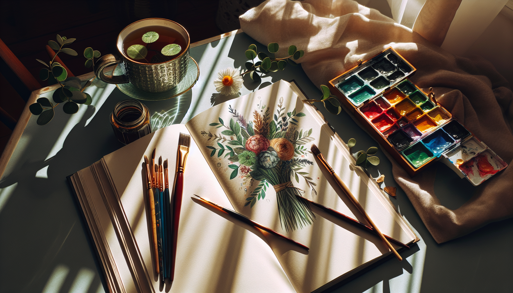 Mindfulness Through Art: Unlocking Calm with Watercolors