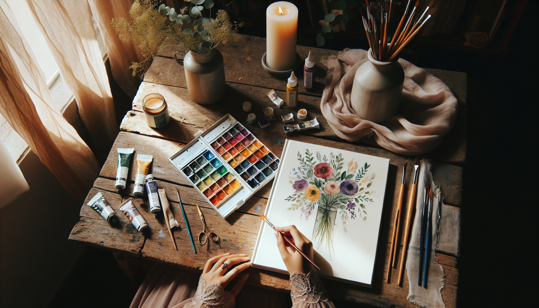 Unlock Serenity: Watercolor Painting for Stress Relief