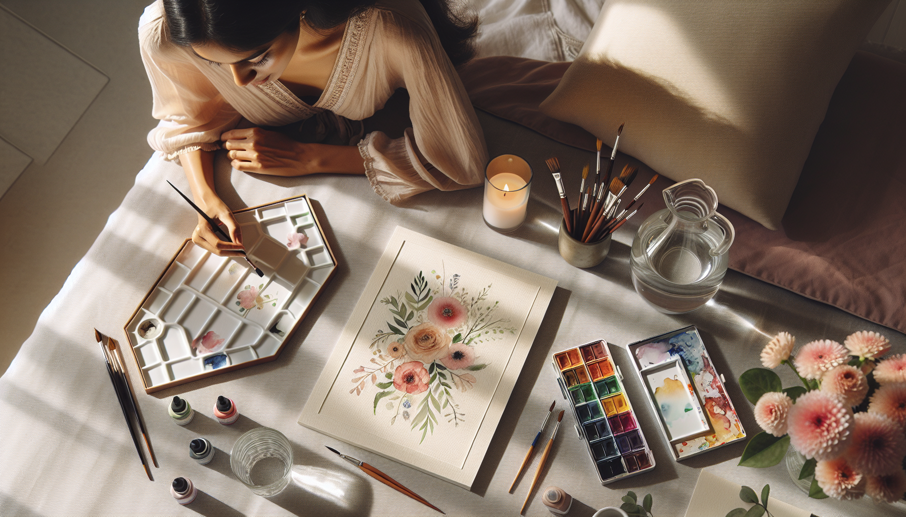 Mindfulness Through Art: Finding Calm with Watercolors