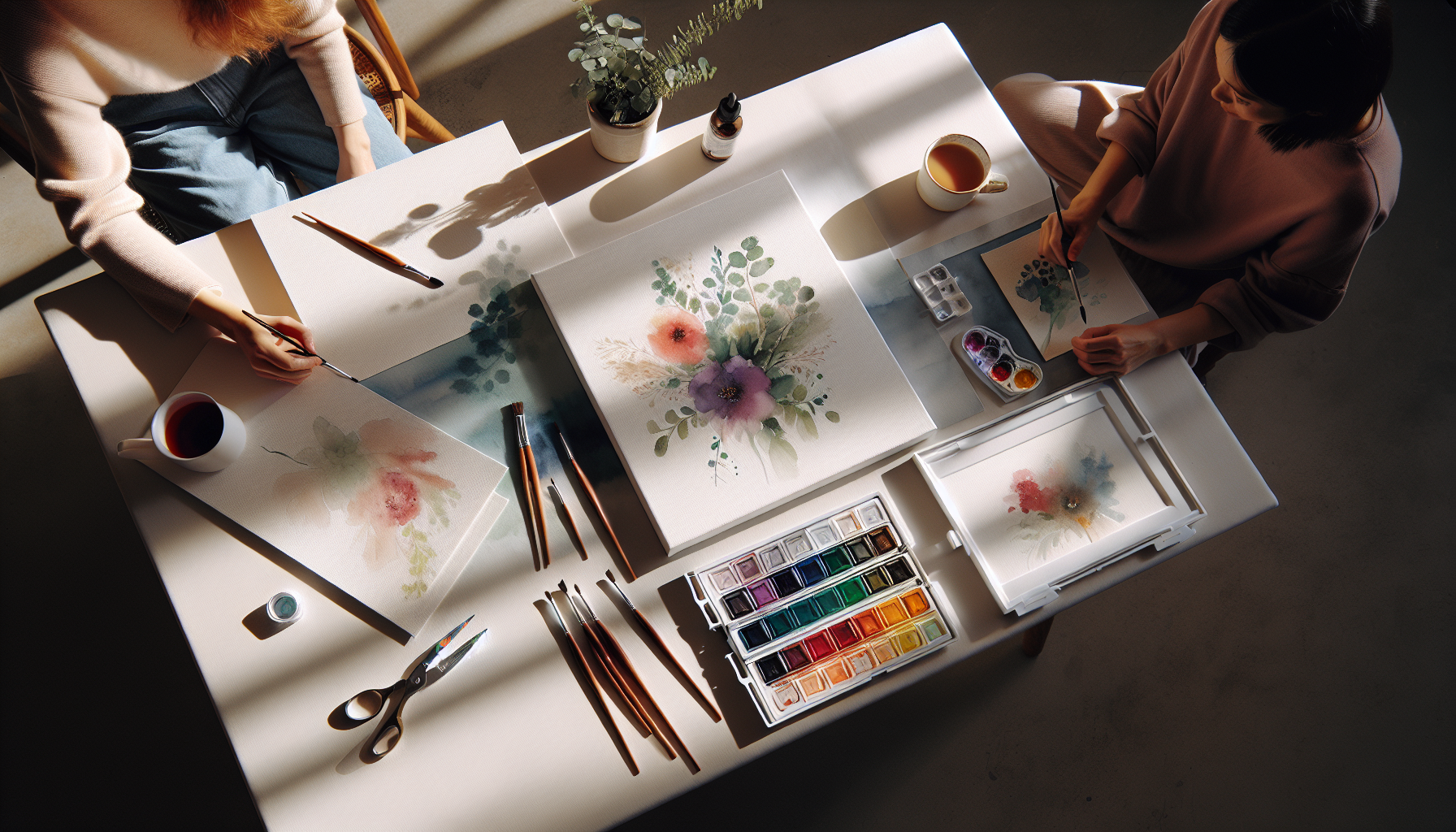 Creative Activities for Women Over 40: Watercolor as a Path to Wellness
