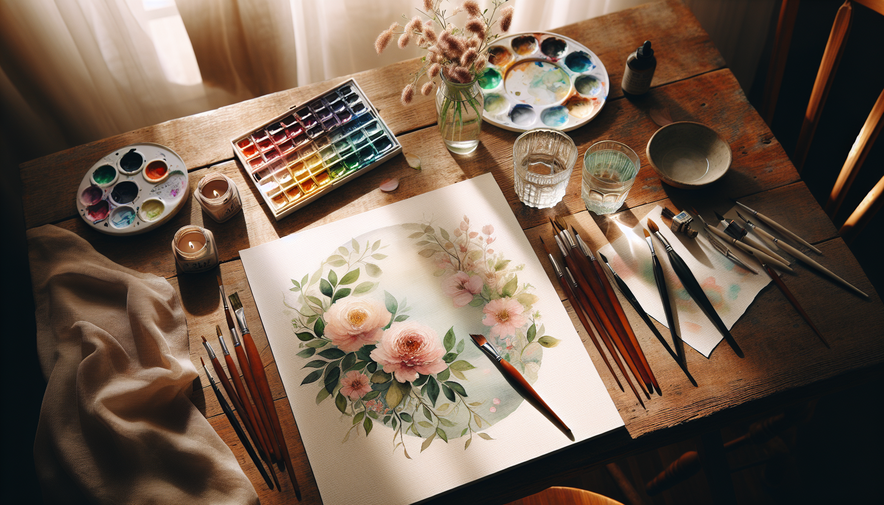 Creative Hobbies for Stress Relief: Discovering Watercolor
