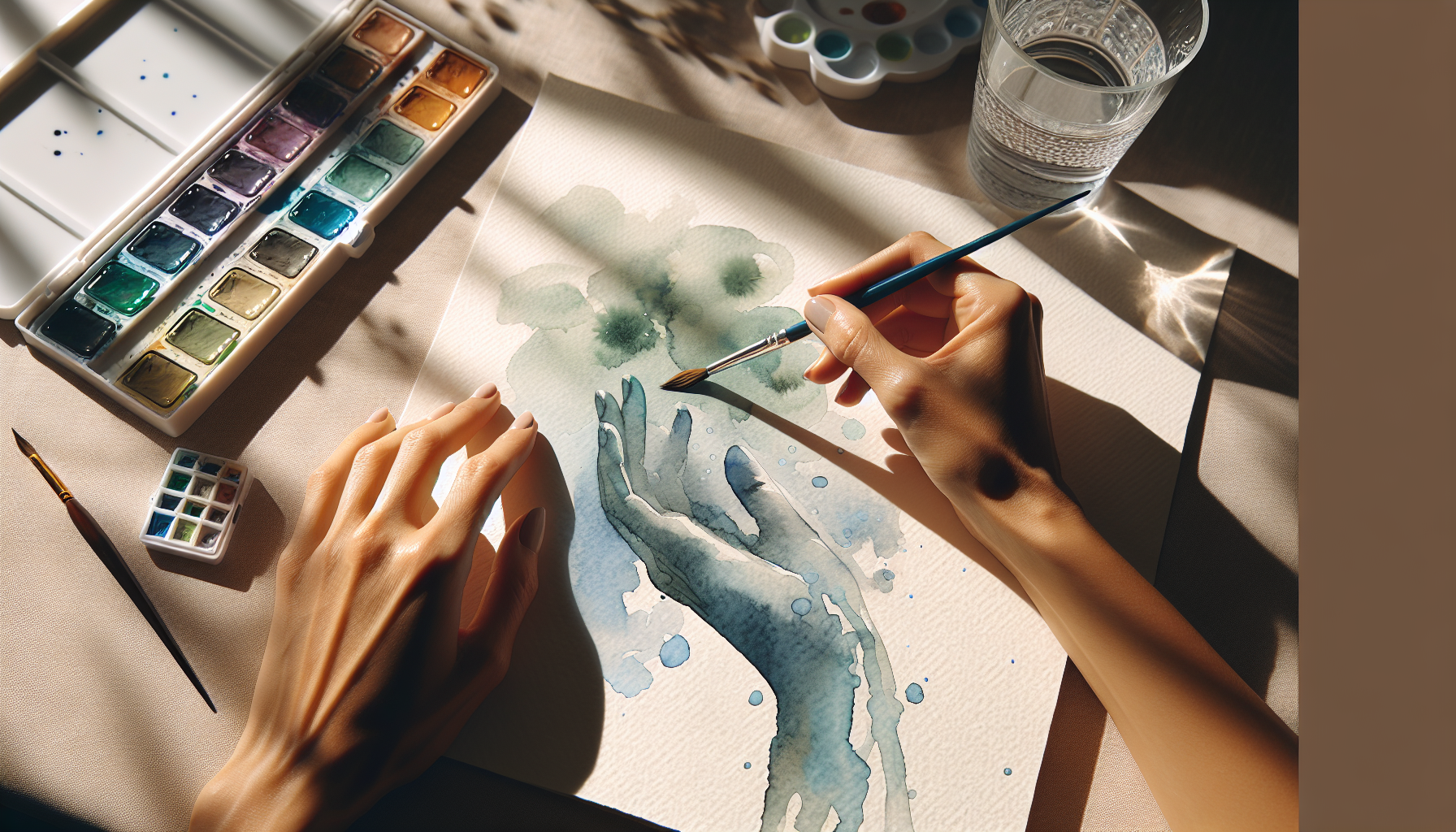 Unleash Serenity: Art Therapy for Anxiety Relief - illustration