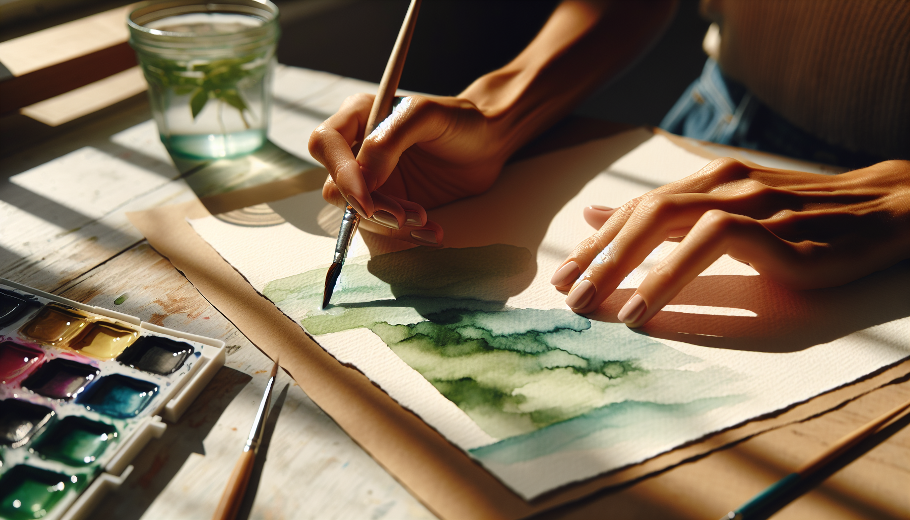 Finding Calm Through Creative Hobbies: The Magic of Watercolor - illustration