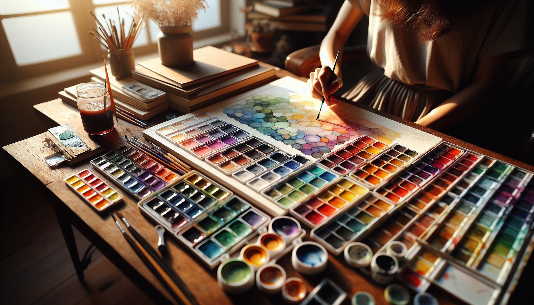 Relax and Unwind: Self-Care Through Watercolor - illustration